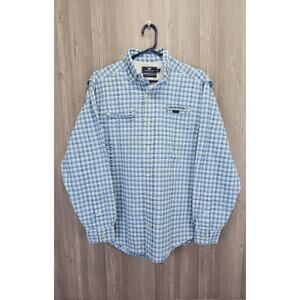 Vineyard Vines Shirt Mens Size S‎ Harbor Button Vented Performance Plaid Fishing